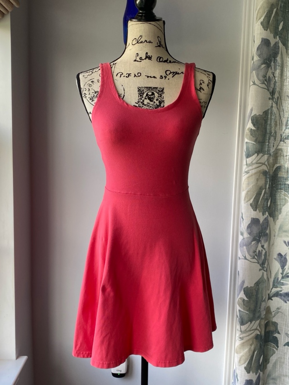 y2k express pink sundress